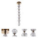 Jackie LED 7.13 inch Satin Brass Pendant Ceiling Light