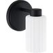 Bedminster 1 Light 5.75 inch Matte Black Vanity Light Wall Light
