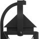 Mystic 3 Light 24.25 inch Matte Black Outdoor Wall Lantern