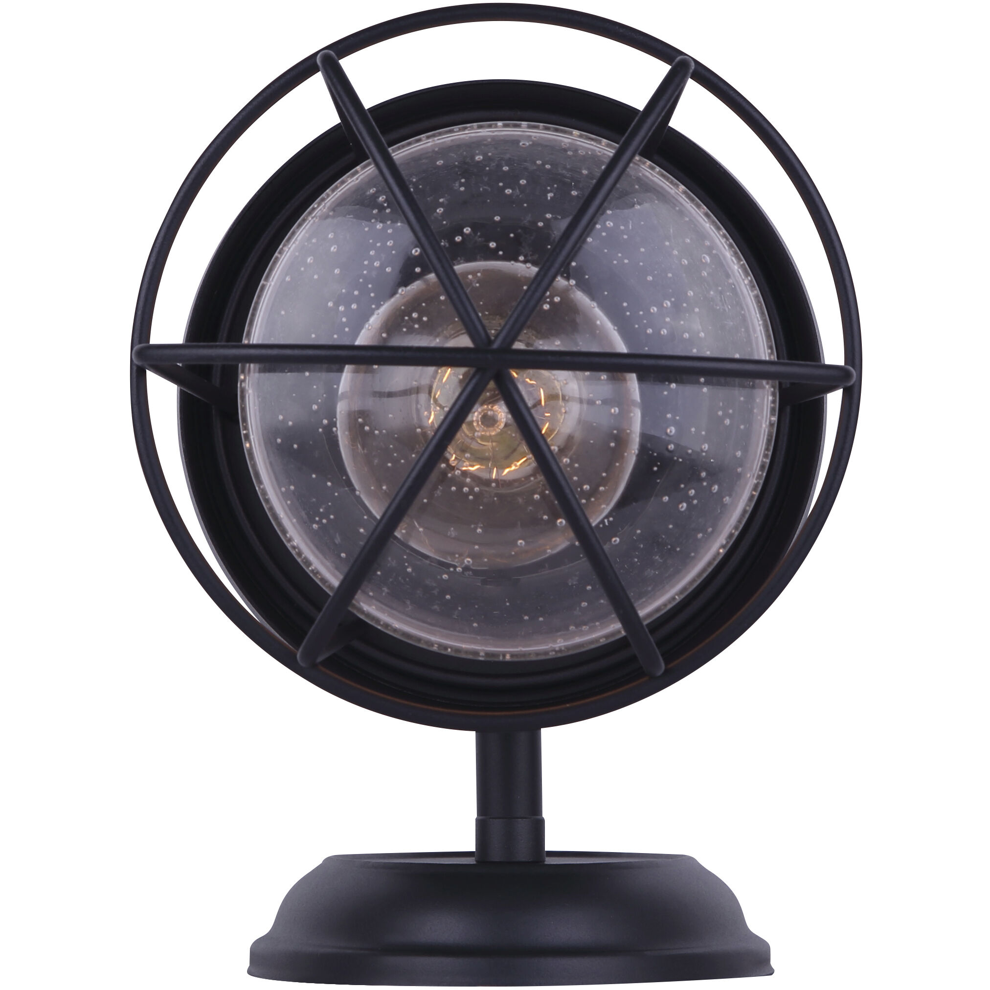 Madison 1 Light 6 inch Black Outdoor Lantern, Downlight