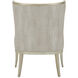 Garson Silver Leaf and Fresh Files Linen Chair