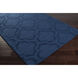 Central Park 120 X 96 inch Dark Blue/Navy Handmade Rug in 8 x 10, Rectangle