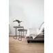 Carter 20.25 X 19 inch Graphite Nesting Table Set, Set of 2