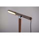 Gravity 14 inch 8.00 watt Walnut Ash Wood Desk Lamp Portable Light, ADS360