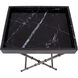 Talbot 25 X 17 inch Brushed Titanium Tray Table