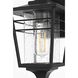 Croskey 1 Light 12.5 inch Black Outdoor Wall Sconce