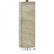 Augustus 30 inch 150 watt Travertine Beige Table Lamp Portable Light