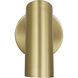 Drew & Jonathan Frasar 1 Light 4.75 inch Satin Brass Sconce Wall Light, Small