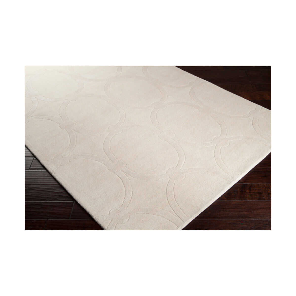 Modern Classics 36 X 24 inch Khaki Rugs, Wool