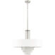 Carlisle 5 Light 22 inch Brushed Nickel Chandelier Ceiling Light