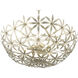 Flower Child 5 Light 30 inch Ambry Gold Bowl Pendant Ceiling Light