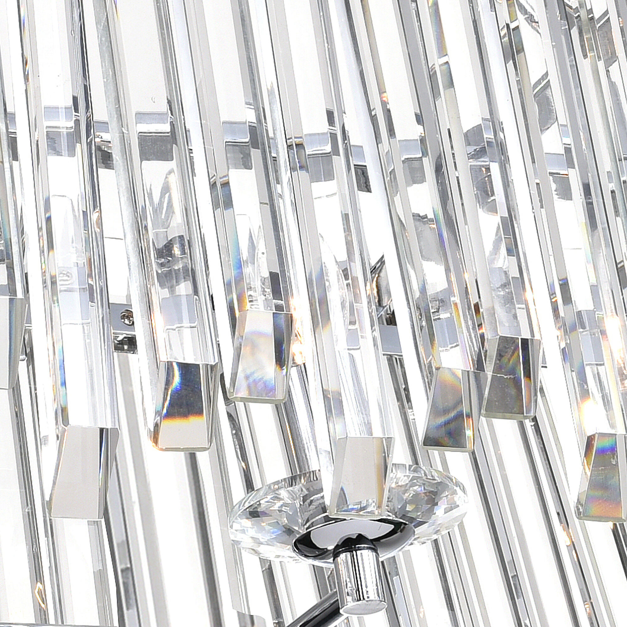 Henrietta 1 Light 8 inch Chrome Wall Light