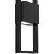 Miami LED 18 inch Sand Black Outdoor Wall Sconce