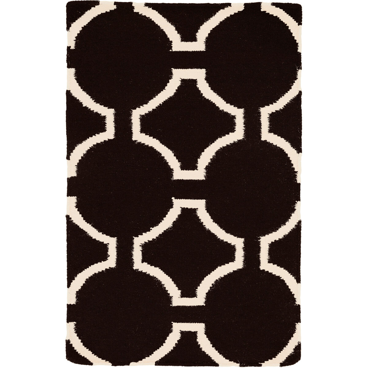 Fallon 36 X 24 inch Black, Beige Rug