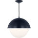 Drew & Jonathan Hyde 1 Light 14 inch Navy Pendant Ceiling Light