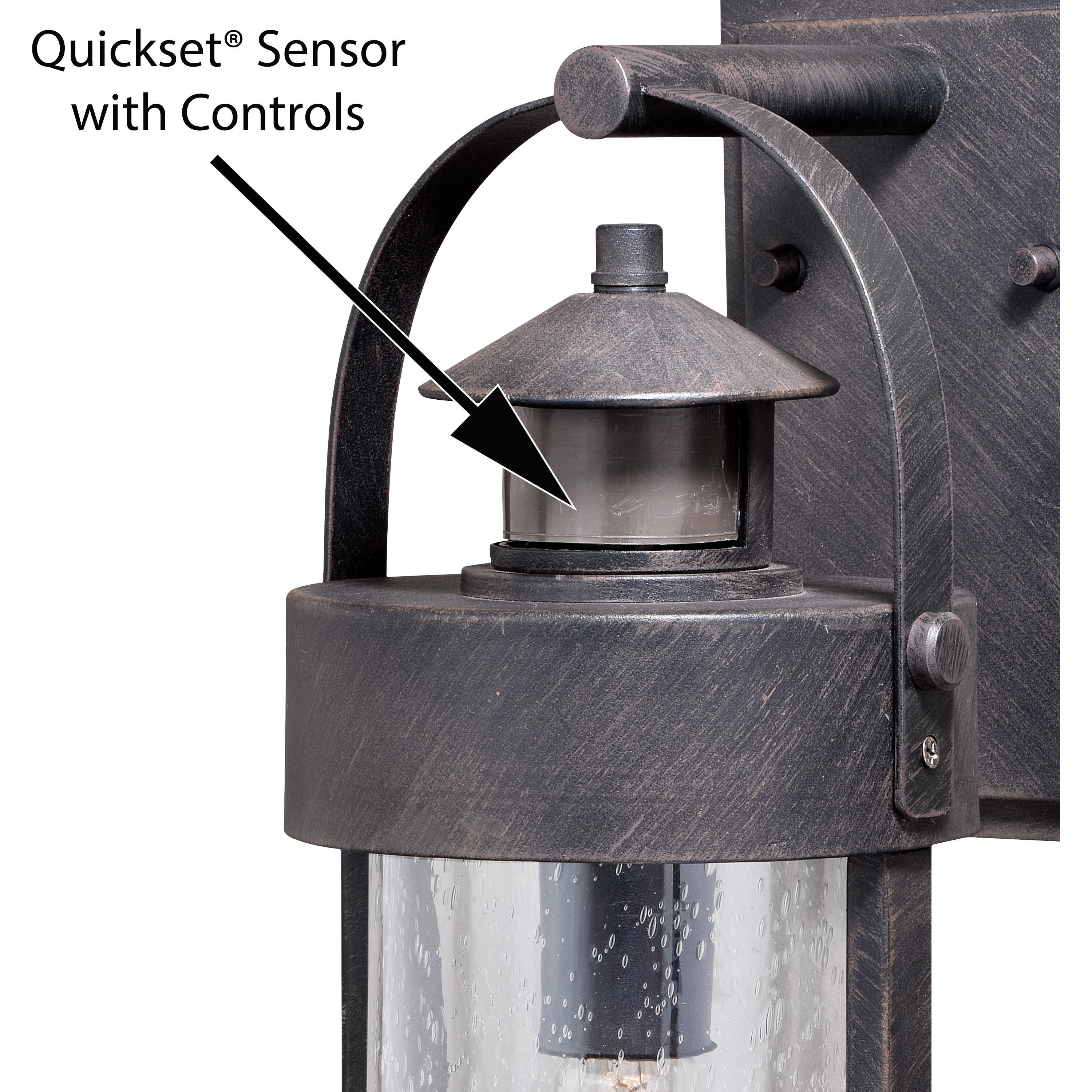 Cumberland Rust Iron Outdoor Motion Sensor
