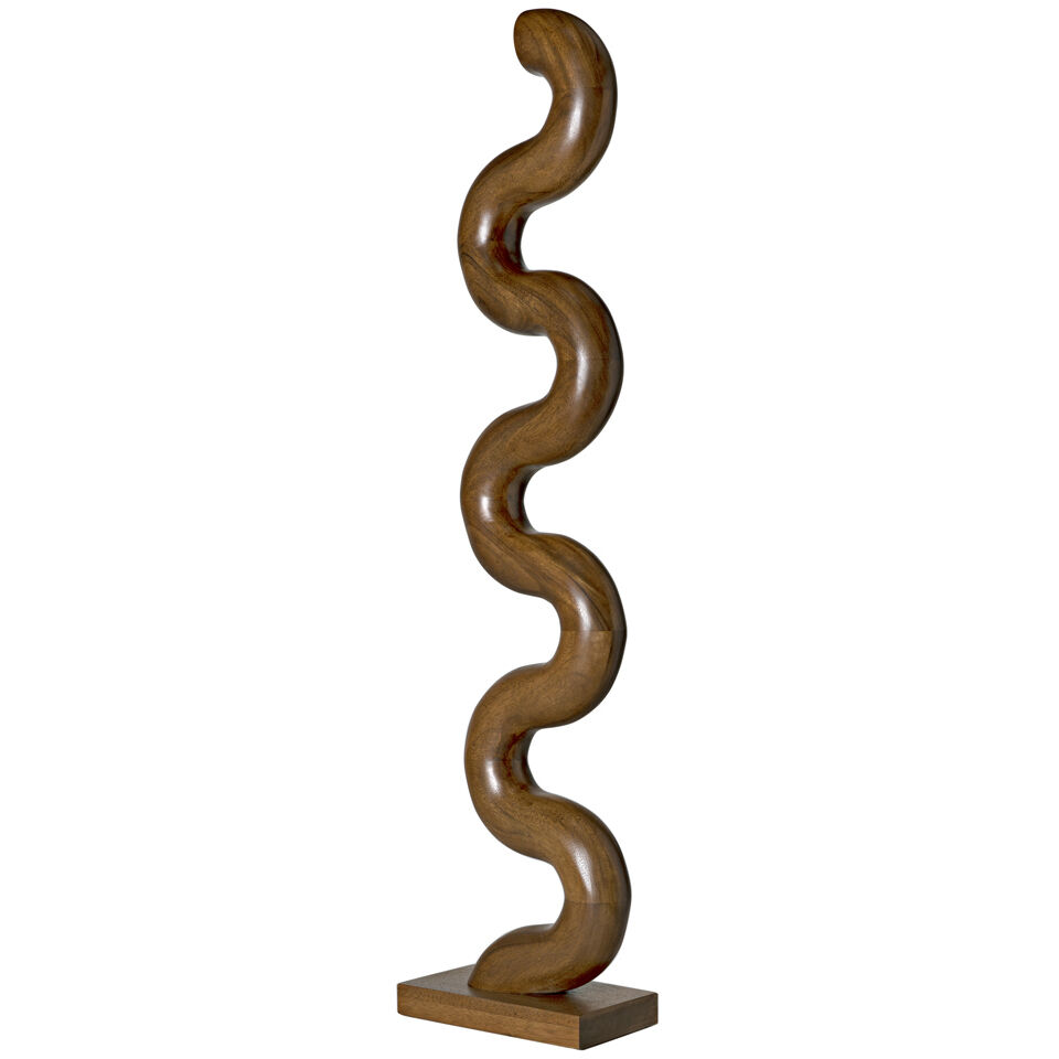 Asclepius Dark Walnut Decor Accessory