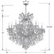 Maria Theresa 19 Light 38 inch Polished Chrome Chandelier Ceiling Light in Clear Hand Cut