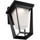 Waterbury LED 9.06 inch Black Outdoor Wall Light, Coach Light
