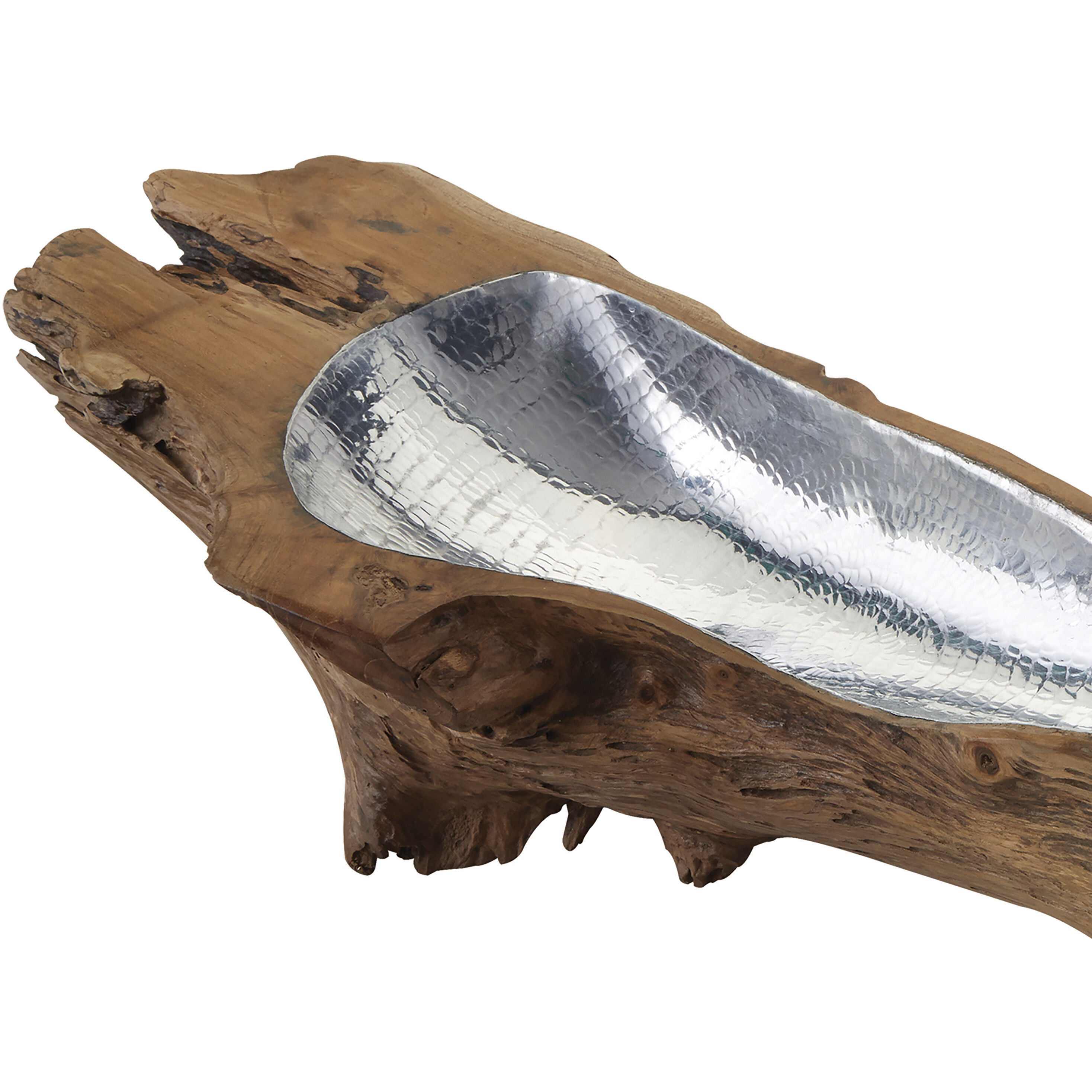 Teak Root 20 X 4 inch Bowl