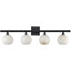Bombelles 4 Light 38 inch Bronze Bath Bar Wall Light
