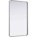 Remy 48 X 30 inch Silver Mirror