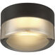 Masso 5 inch Matte Black Flush Mount Ceiling Light