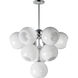 Neve 10 Light 27.5 inch Polished Chrome Multi-Light Pendant Ceiling Light