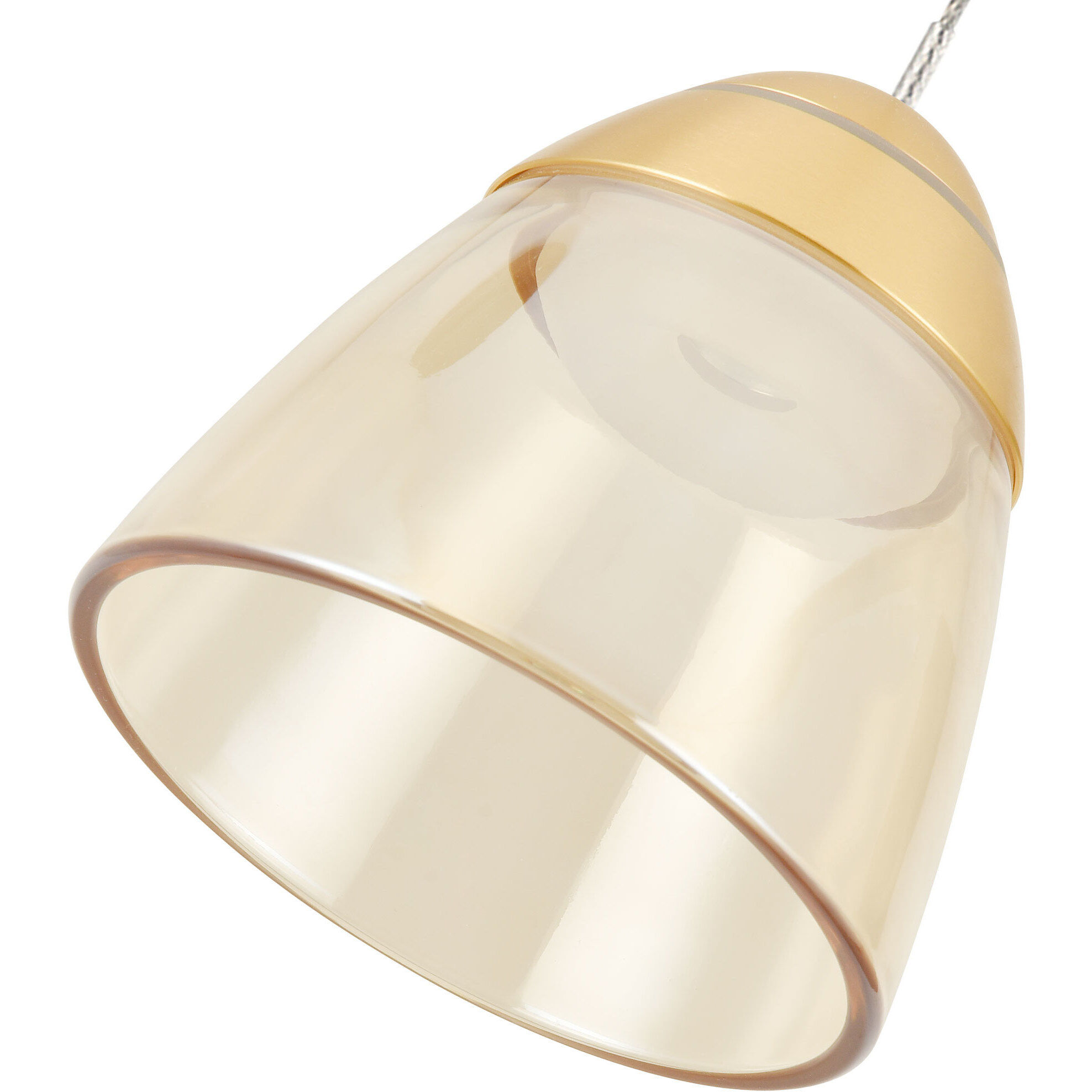 Roma Series 5 inch Black/Gold Pendant Ceiling Light, Artisan Collection