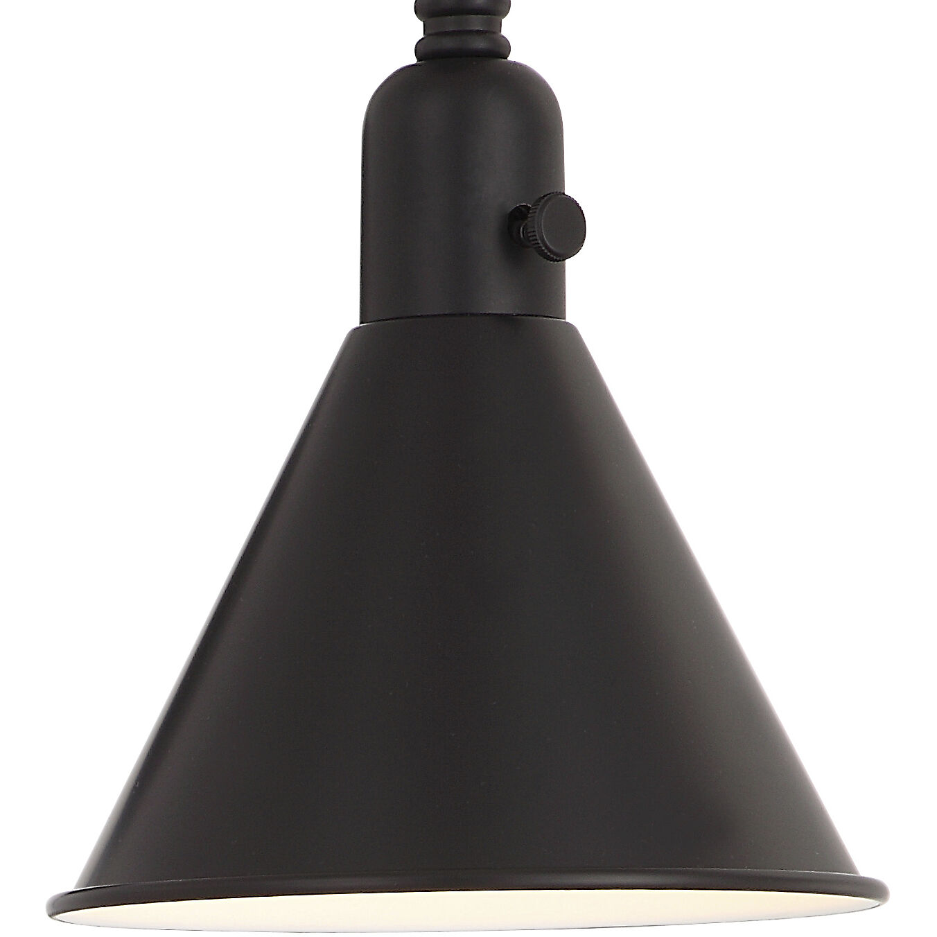 Morgan 17 inch 60.00 watt Matte Black Task Sconce Wall Light
