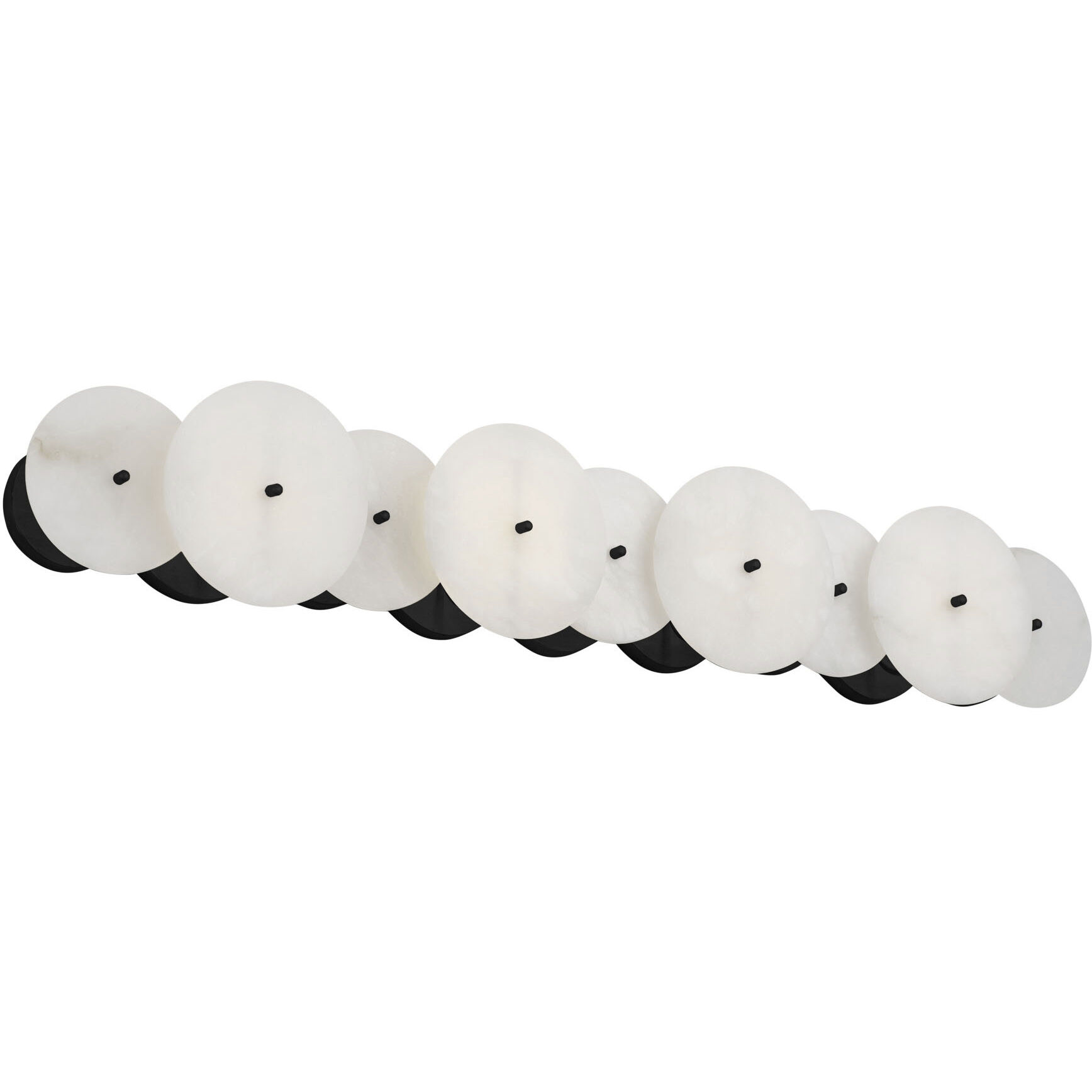 Cosmos 4 Light 35.75 inch Matte Black Bath Vanity Light Wall Light, Smithsonian Collaboration