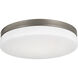 Oscar LED 11 inch Satin Nickel Flush Mount Ceiling Light