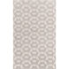 Rivington 36 X 24 inch Gray and Neutral Area Rug, Wool and Cotton