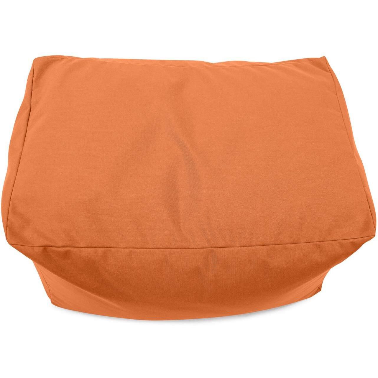 Seascape 18.25 inch Canyon Outdoor Pouf Bench