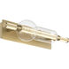 Lucent LED 26 inch Gold Vanity Light Wall Light