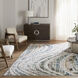 Zaria 90 X 63 inch Earth Tones Rug in 5 x 7
