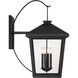 Parkside 4 Light 32 inch Sand Coal Outdoor Wall Sconce