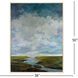 La Provence Blue and Green and Purple and White Canvas