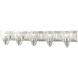 Birmingham 5 Light 36 inch Brushed Nickel Vanity Sconce Wall Light