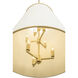 Coco 9 Light 20 inch Matte White/French Gold Foyer Pendant Ceiling Light