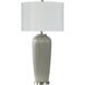 Cameron 36 inch 150.00 watt Cream and Grey Table Lamp Portable Light