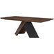 Axio 80 X 40 inch Brown Dining Table