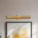Alora Mood Cole 120.00 watt 23 inch Brushed Gold Wall/Picture Light Wall Light