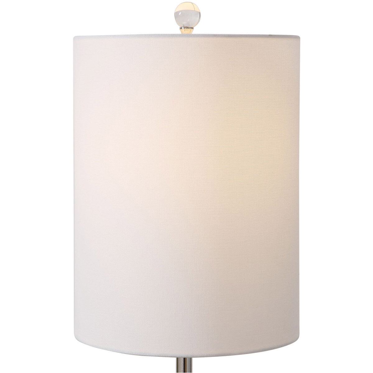 Piers 33 inch 150 watt Mottled Blue Buffet Lamp Portable Light