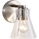 Gianna 5.5 inch Brushed Nickel Vanity Wall Light