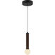 Alora Mood Arden Pendant Ceiling Light in Matte Black