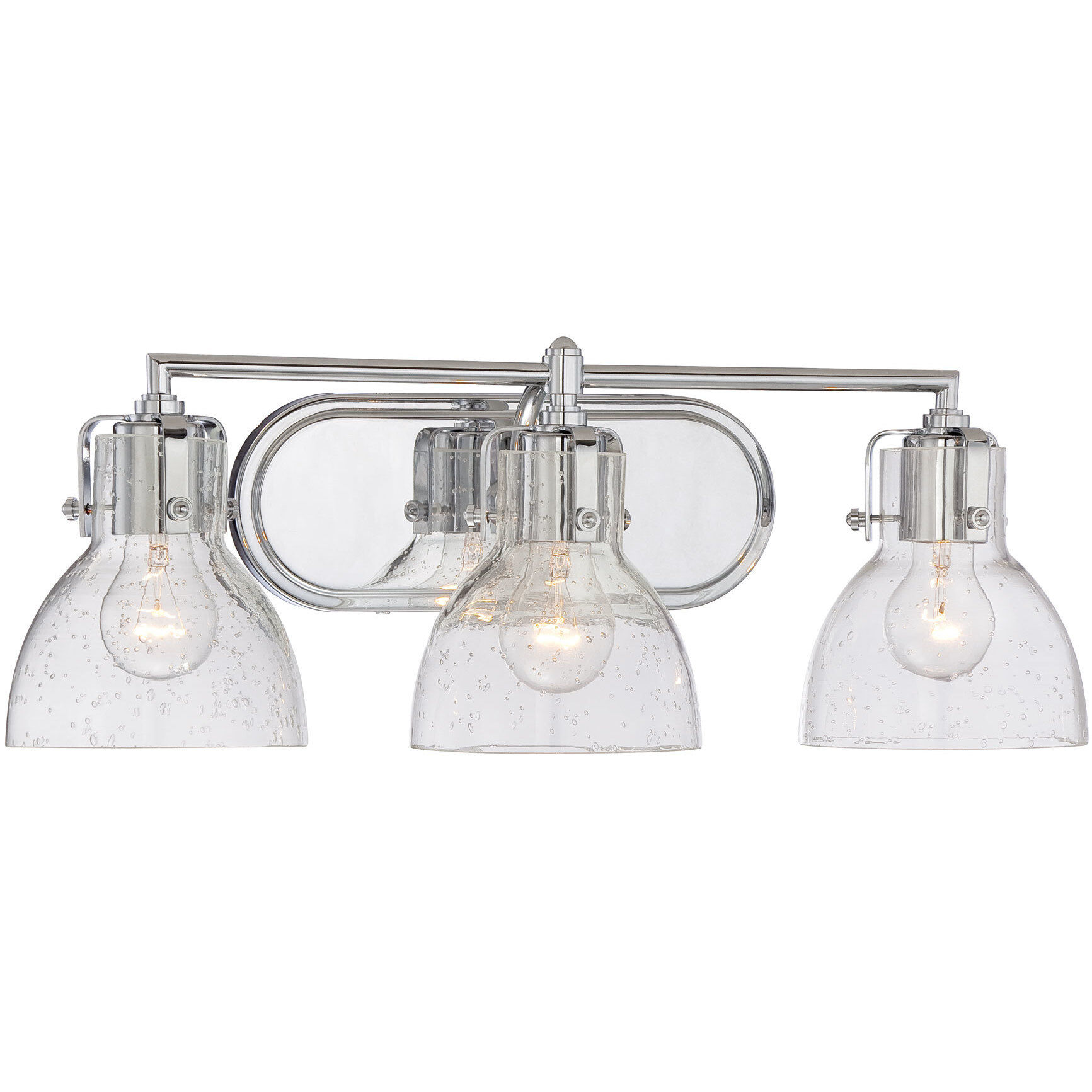 ML 3 Light 23 inch Chrome Bath Light Wall Light