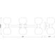 Artemis 6 Light 25 inch Matte Black Vanity Wall Light
