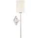 Destin 1 Light 6 inch Polished Nickel Wall Sconce Wall Light, Essentials