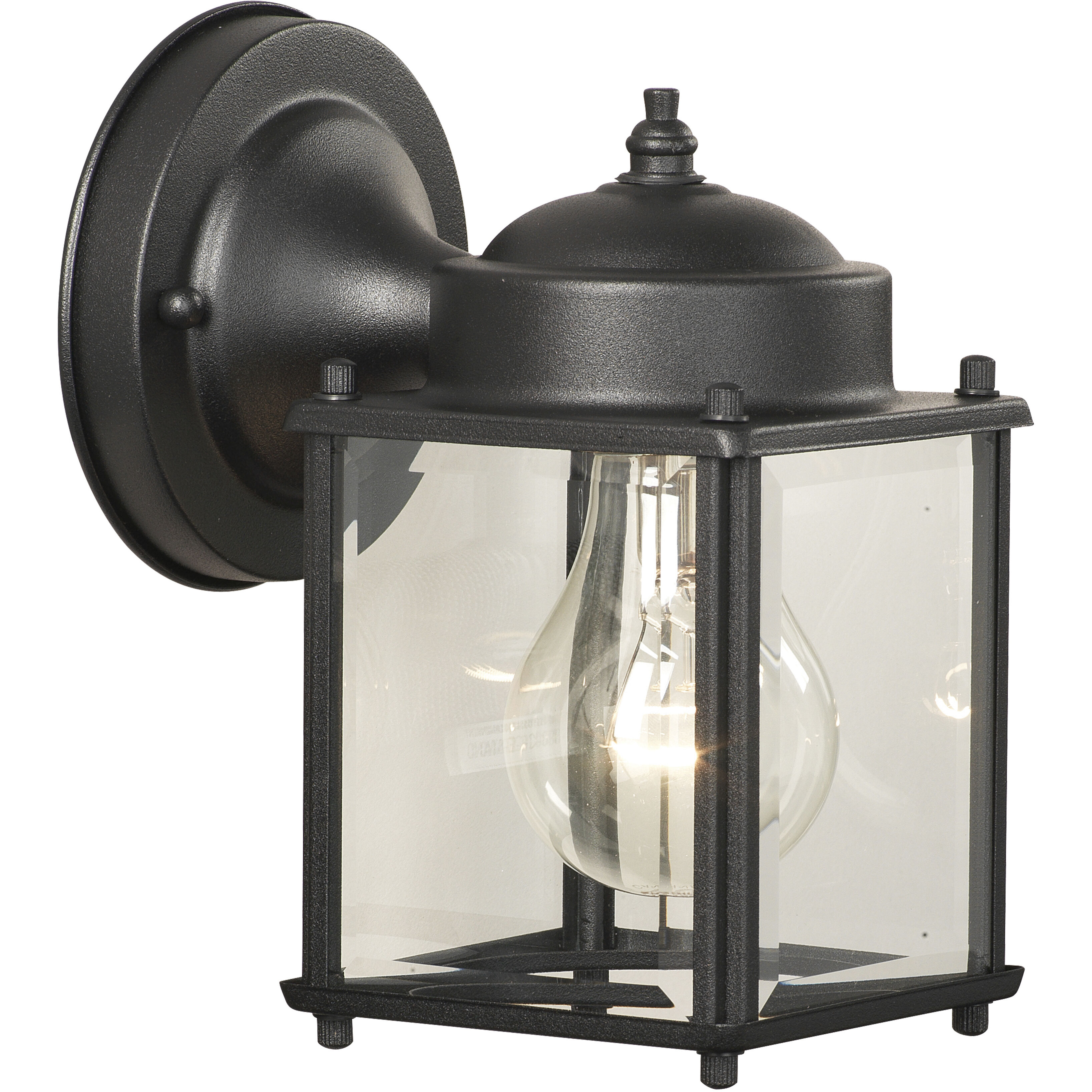 Tipton 1 Light 7.5 inch Black Outdoor Sconce
